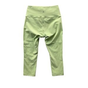 Lululemon Align High-Rise Crop Leggings 23" Pistachio Lime Green Size 8